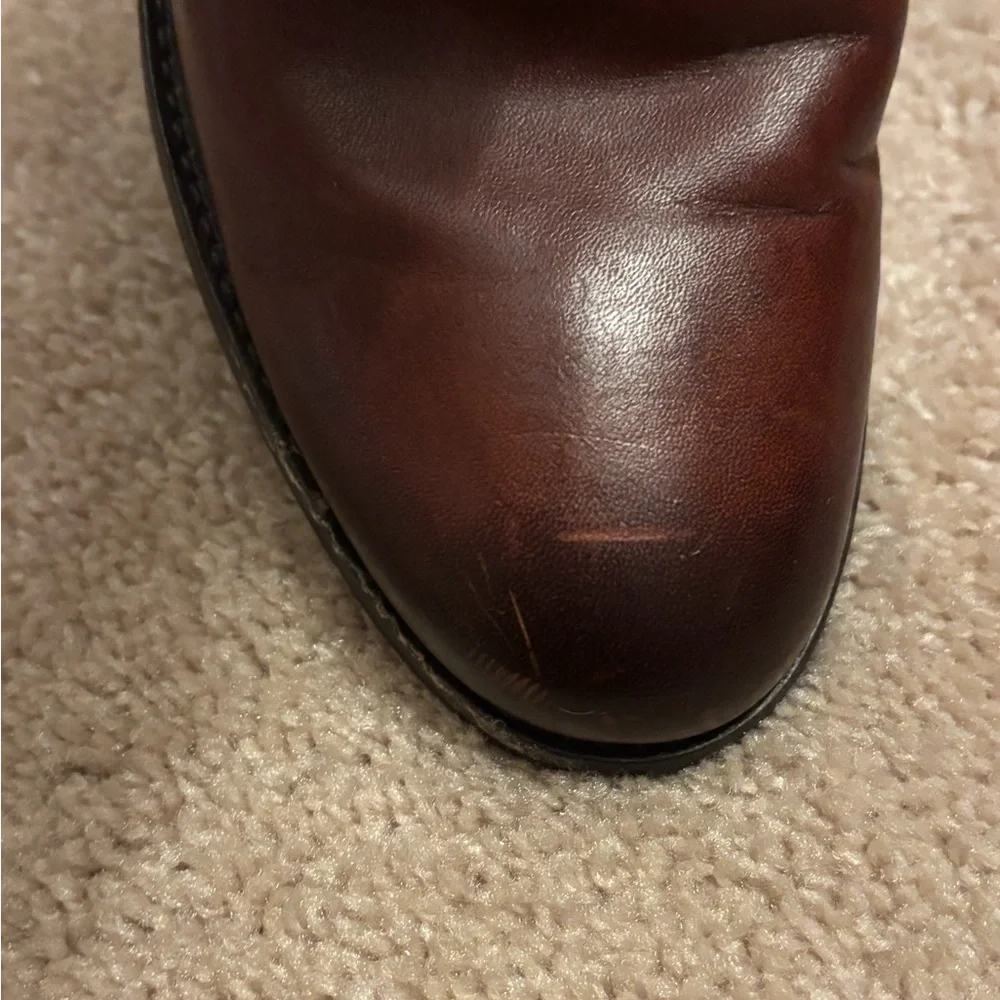 Frye Women's Extended Calf Melissa Button Leather Boots - Picture 11 of 12
